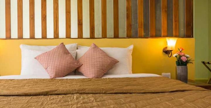 Hotel The Clematis Candolim Esterno foto